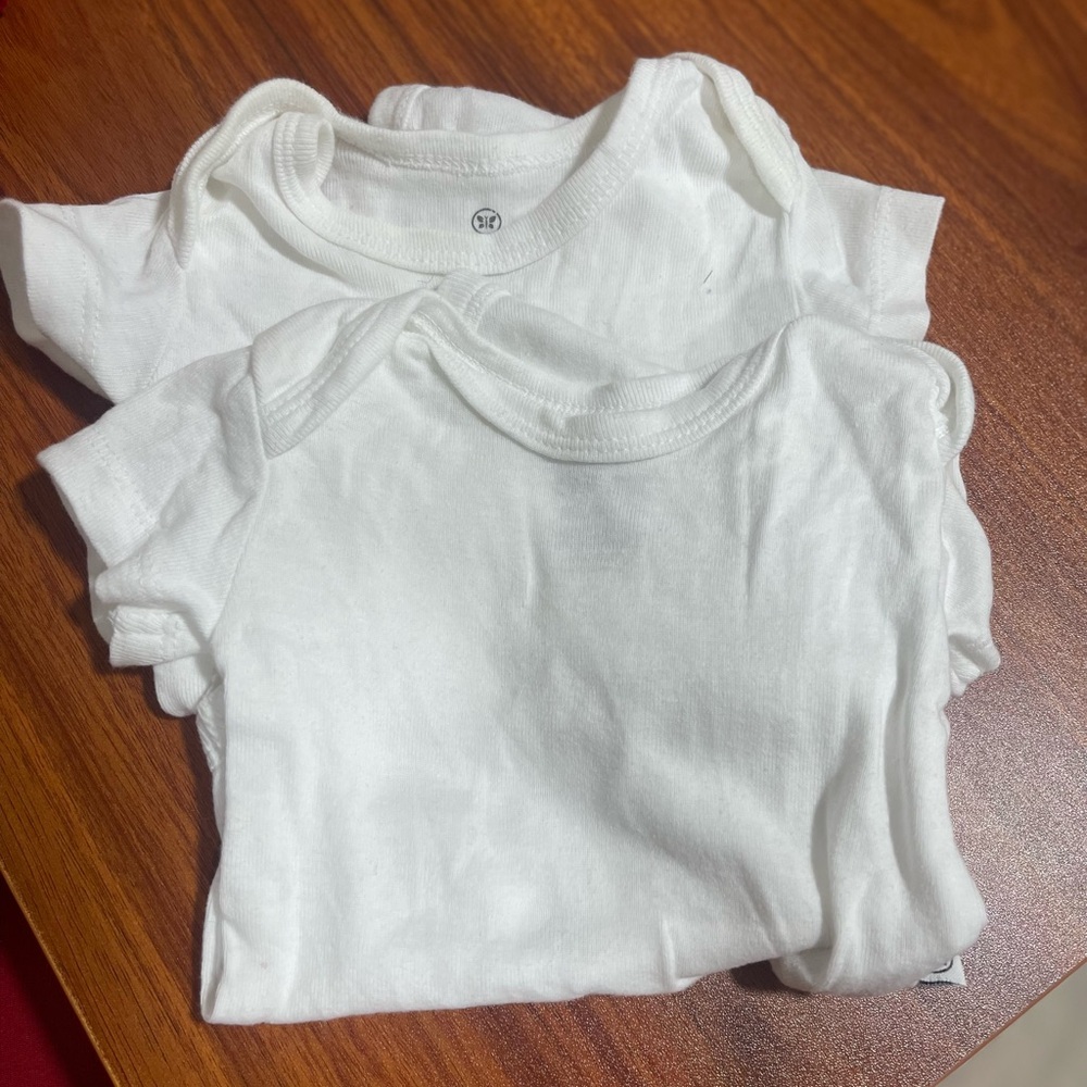 The Honest Company White Bodysuits for Everyday Wear